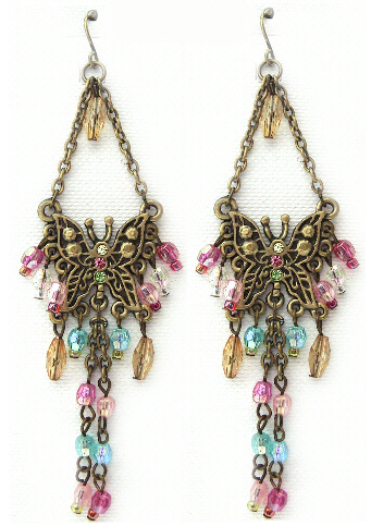 Boho Butterfly Earrings
