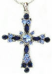 Blue Pixie Princess Cross